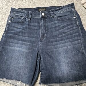 Judy Blue Dark Wash Denim Shorts XL
